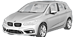 BMW F45 C2448 Fault Code